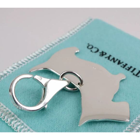 TIFFANY & CO. Extra Large Vintage Sterling Silver Scottie Terrier Dog Charm - Picture 5 of 5